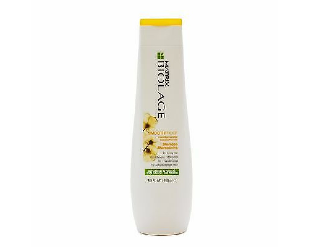 BIOLAGE SMOOTH PROOF დაუმორჩილებელი, მშრალი თმის შამპუნი 250 მლ.