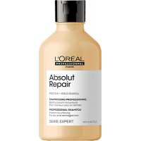 L’Oréal Professionnel შამპუნი დაზიანებული თმის 300 მლ -ABSOLUT REPAIR GOLD 