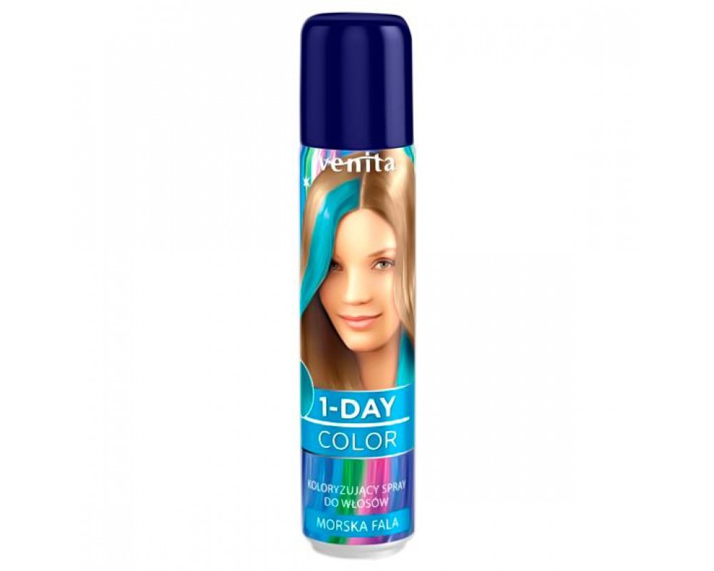 VENITA 1-DAY COLOR თმის საღებავიი ცისფერი - 50 ml