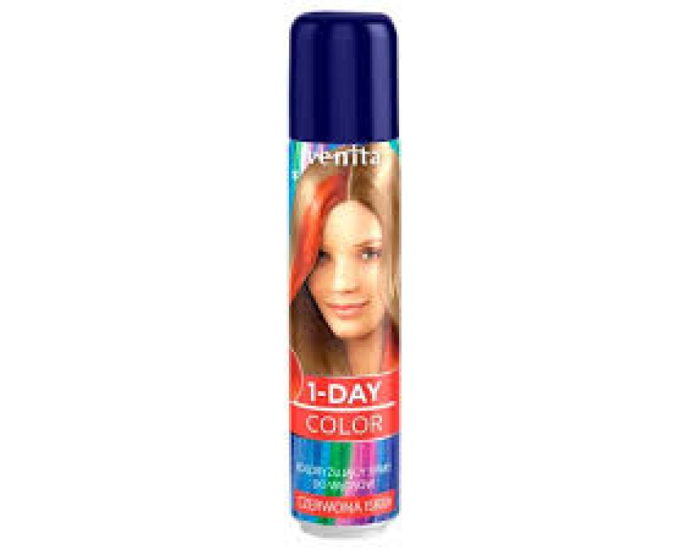 VENITA 1-DAY COLOR თმის საღებავი წითელი - 50 ml