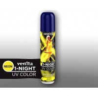 VENITA 1-NIGHT SPRAY NEON მანათობელი სპრეი NR4 ყვითელი - 50 ml
