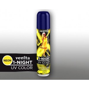 VENITA 1-NIGHT SPRAY NEON  N4 yellow- 50 ml