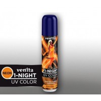 VENITA 1-NIGHT SPRAY NEON მანათობელი სპრეი NR5 ნარინჯისფერი- 50 ml