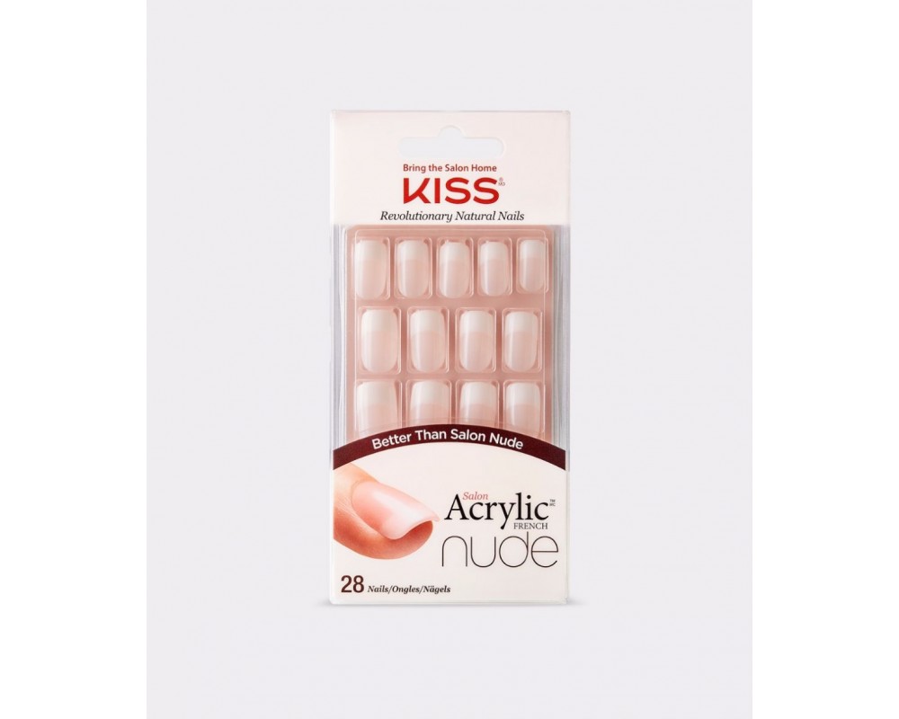  ხელოვნური ფრჩხილები-KISS Nude Nails - Cashmere