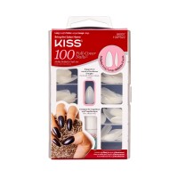 100ც ფრჩხილის შეკვრაKS 100 NAILS - Long Stiletto- Kiss