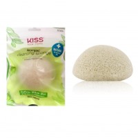 დასაბანი ღრუბელი KONJAC CLEANSING sponge NATURAL- Kiss