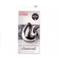 მაკიაჟის სპონჟი CHARCOAL INFUSED MAKE-UP SPONGE- Kiss