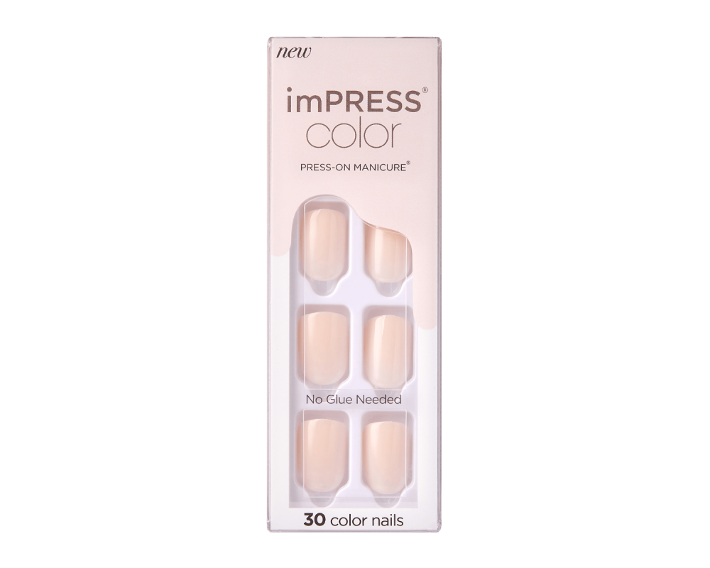 ხელოვნური ფრჩხილები KS imPRESS Color - Point Pink- Kiss