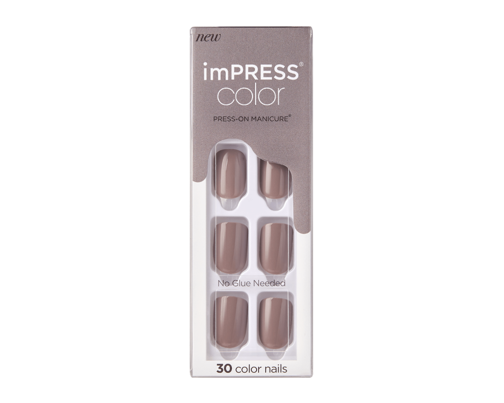 ხელოვნური ფრჩხილები KS imPRESS Color - Taupe Prize- Kiss