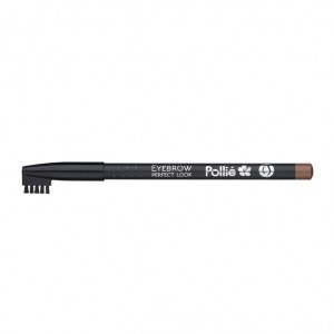 POLLIE Wood Pencil Eyebrows Pollíe Dark brown - 06396