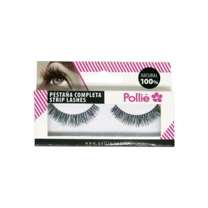 POLLIE Black Pollié eyelashes 100% natural 06490