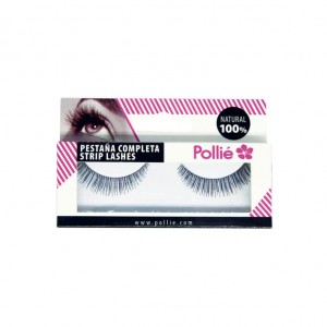 POLLIE Black Pollié eyelashes 100% natural 06504