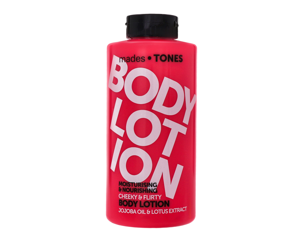 MADES • TONES pink body lotion 500ml - cheeky & flirty