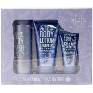 M|D|S BATH & BODY - INSPIRATION beauty trio: * body wash * body lotion * hand & nail cream