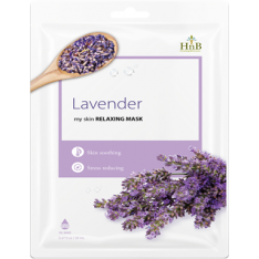 HNB - სახის ნიღაბი სარელაქსაციო მკვებავი Lavender my skin RELAXING MASK