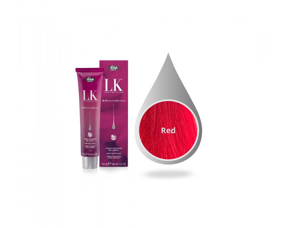 LK თმის საღებავი Red