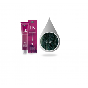 LK თმის საღებავი Green