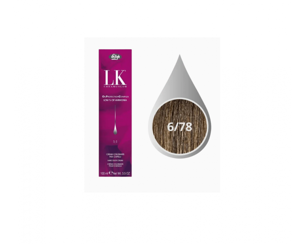 LK თმის საღებავი 6.78