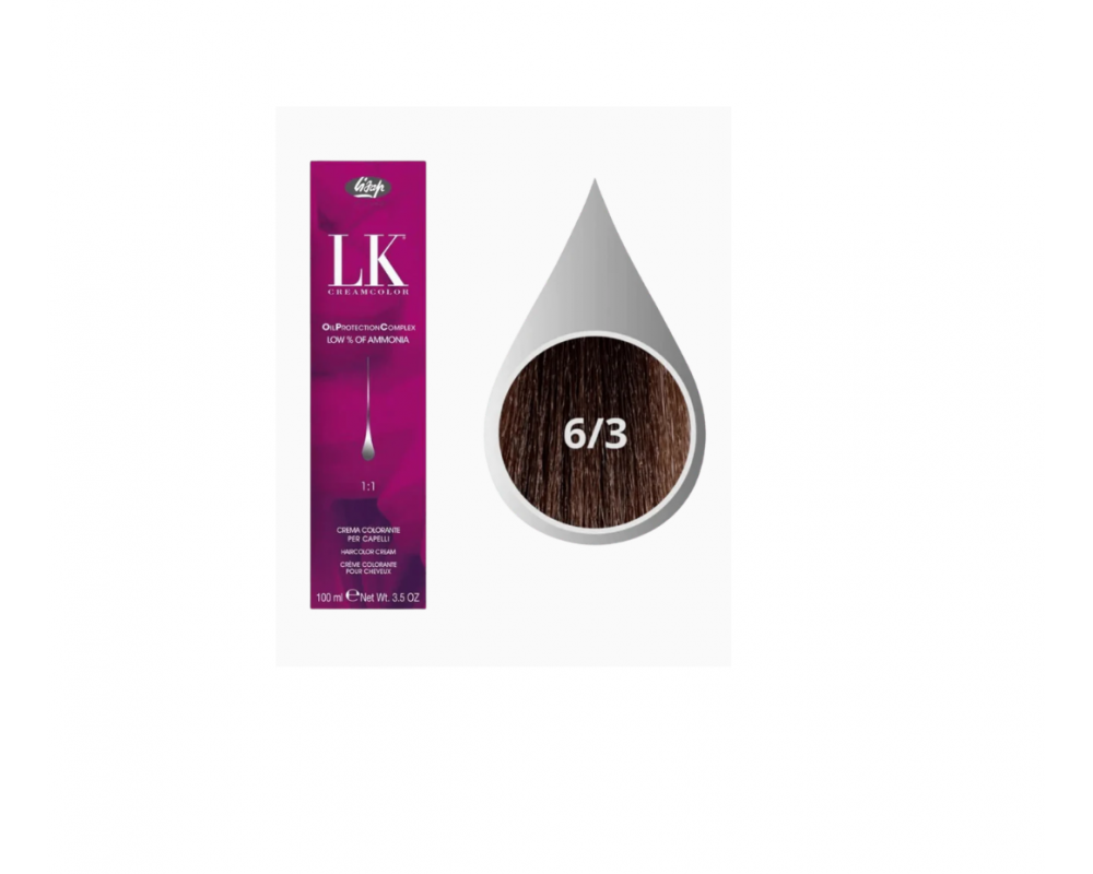 LK თმის საღებავი 6.3