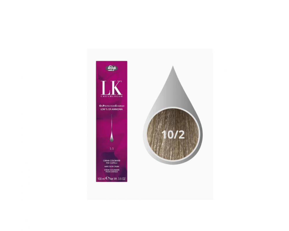 LK თმის საღებავი 10.2