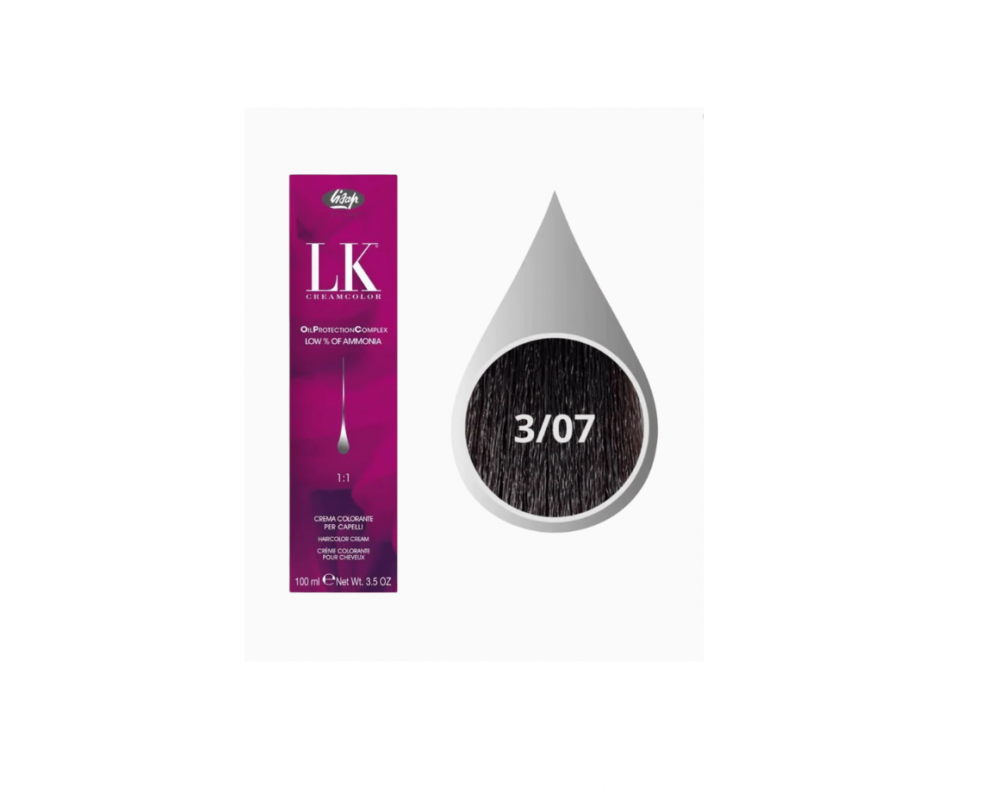 LK თმის საღებავი 3.07