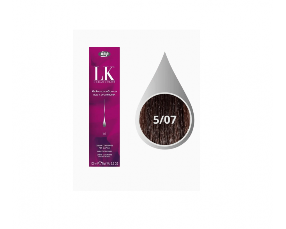 LK თმის საღებავი 5.07