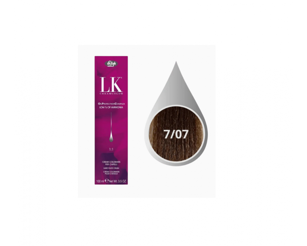 LK თმის საღებავი 7.07