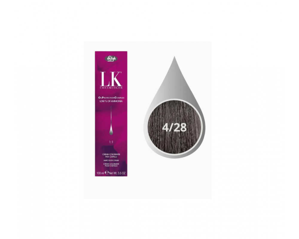 LK თმის საღებავი 4.28