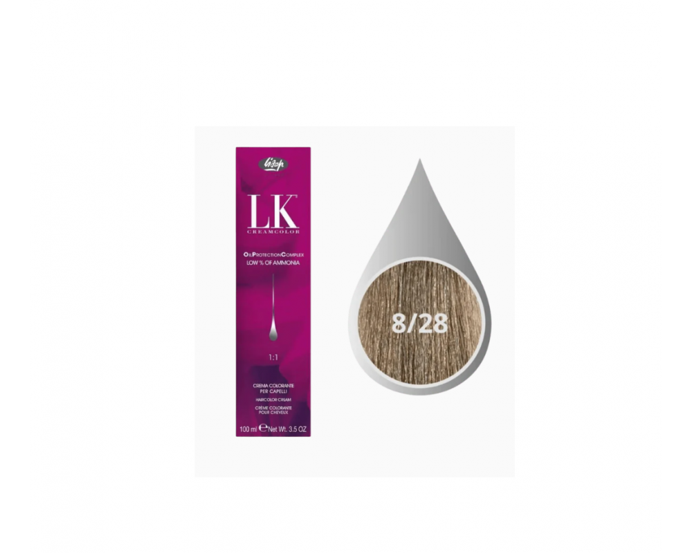 LK თმის საღებავი 8.28