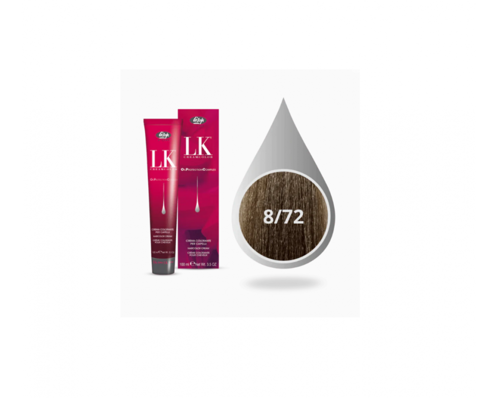 LK თმის საღებავი 8.72