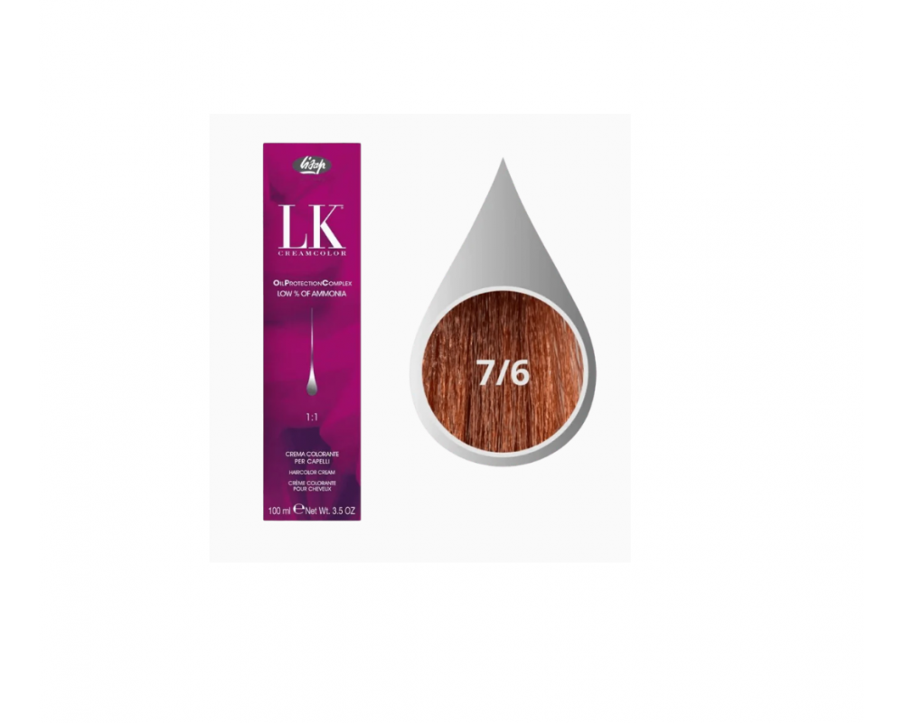 LK თმის საღებავი 7.6