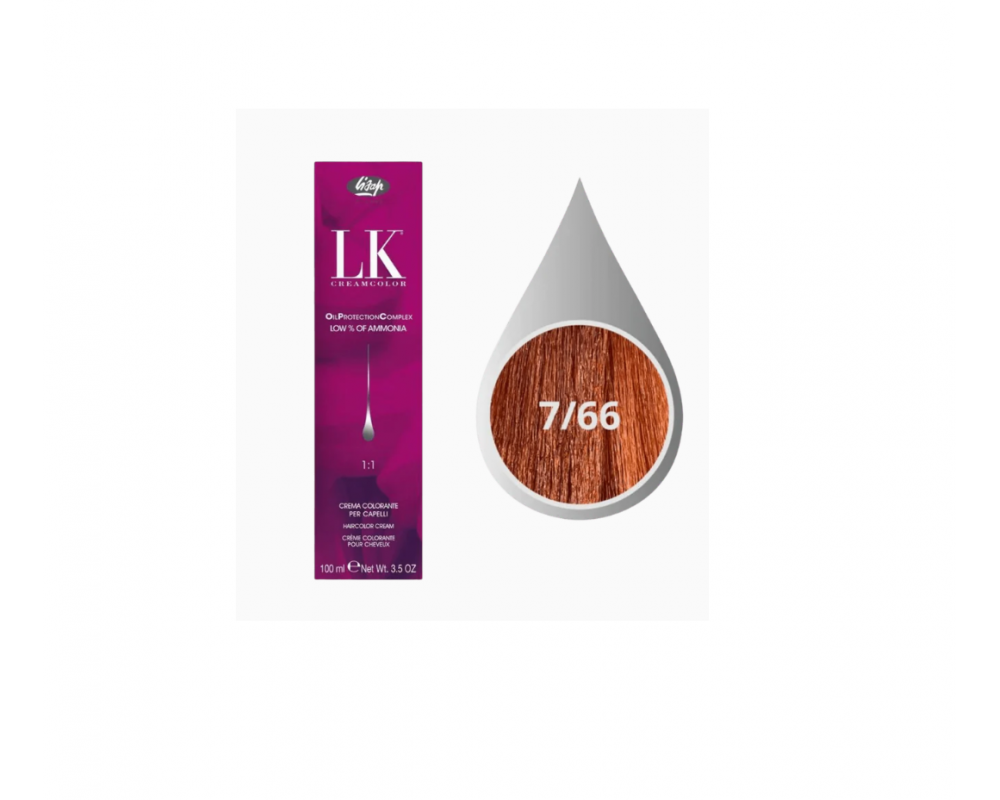 LK თმის საღებავი 7.66