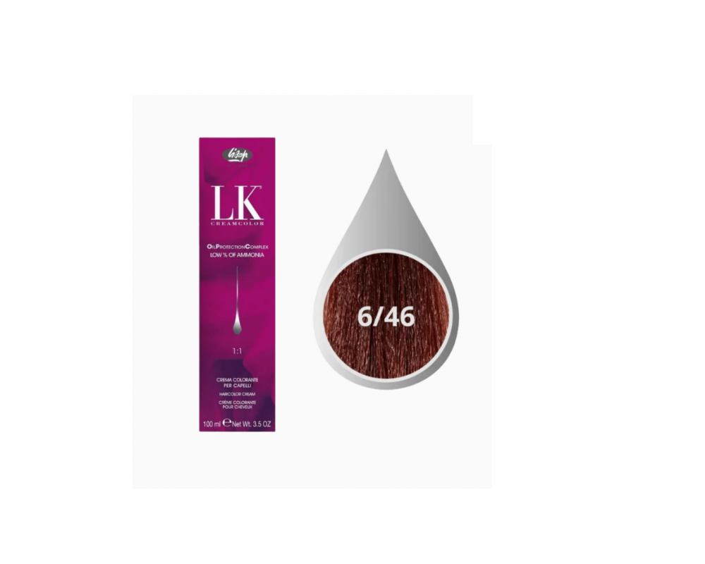 LK თმის საღებავი 6.46