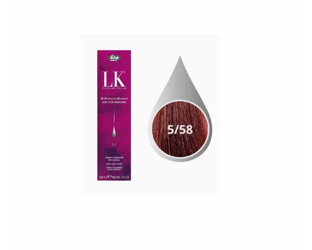 LK თმის საღებავი 5.58