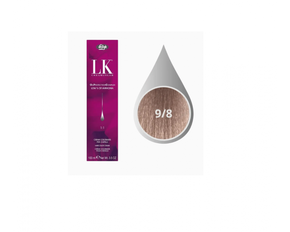 LK თმის საღებავი 9.8