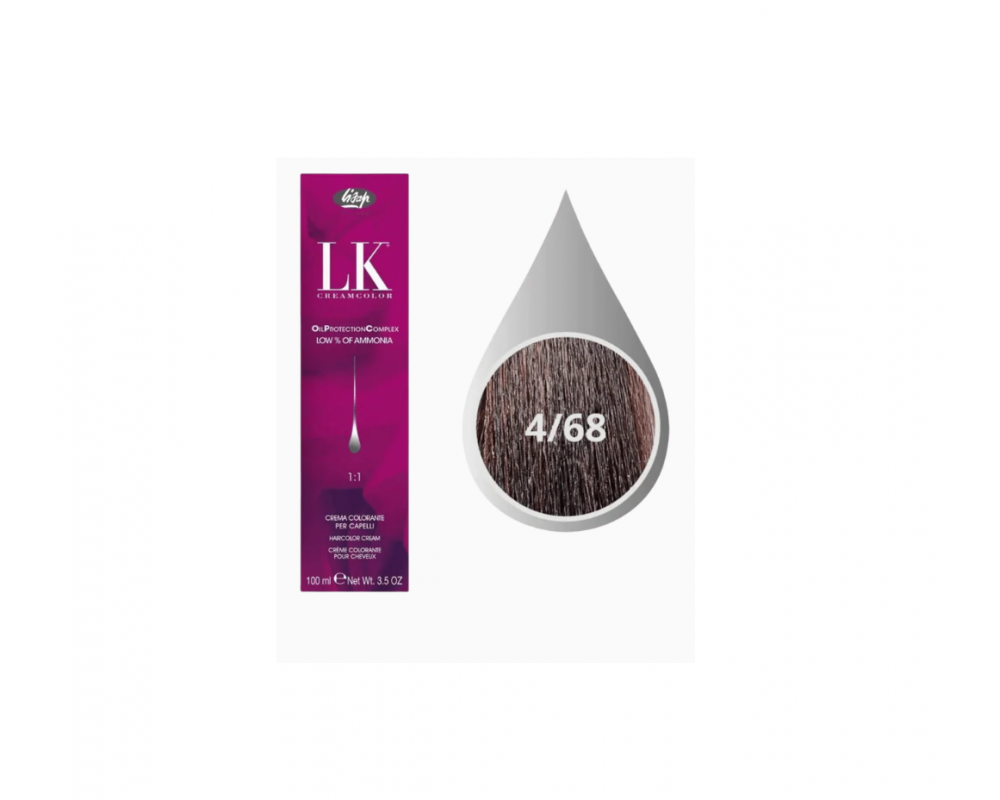 LK თმის საღებავი 4.68