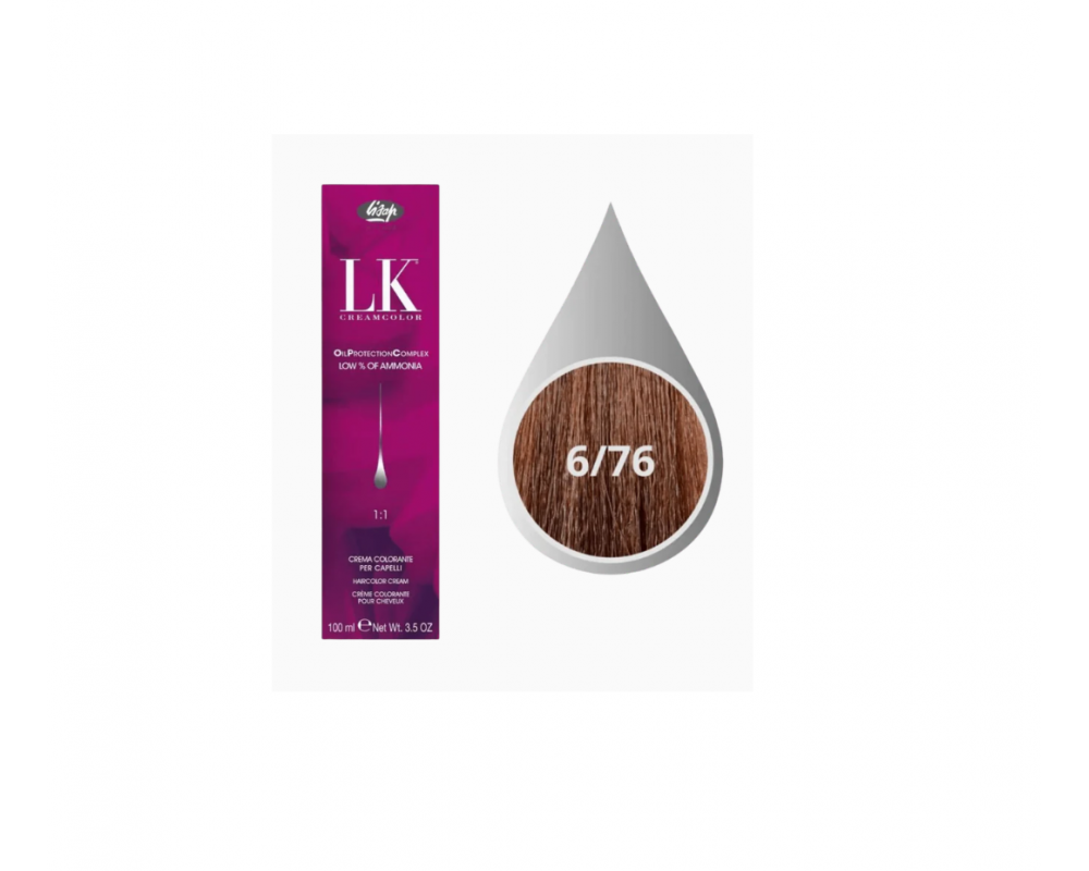 LK თმის საღებავი 6.76