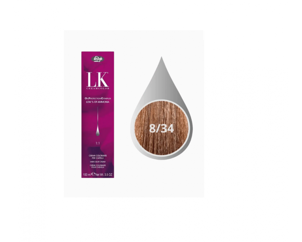 LK თმის საღებავი 8.34