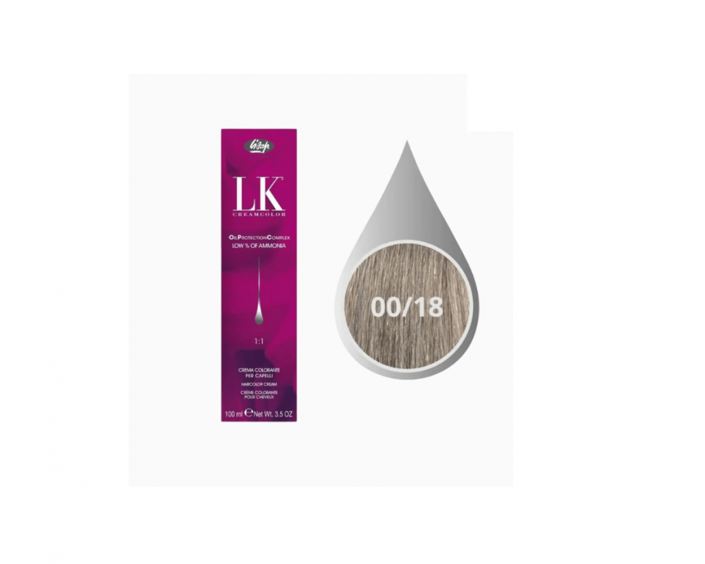 LK თმის საღებავი 00.18