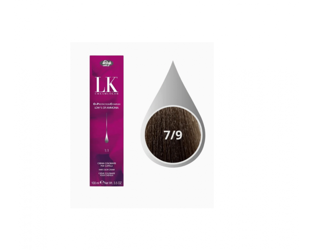 LK თმის საღებავი 7.9