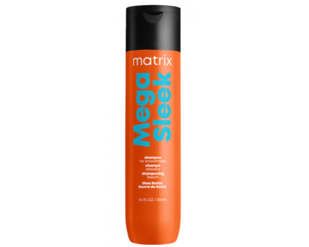 MATRIX MEGA SLEEK შამპუნი დაუმორჩილებელი თმის 300მლ