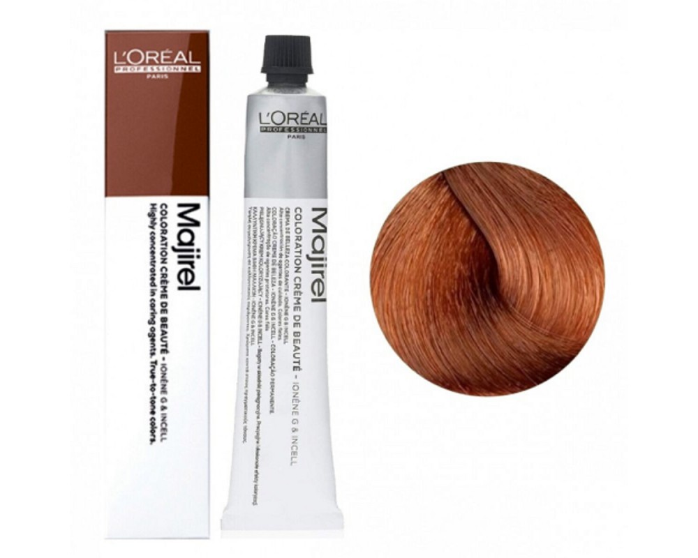 LOREAL MAJIREL თმის საღებავი 8.34