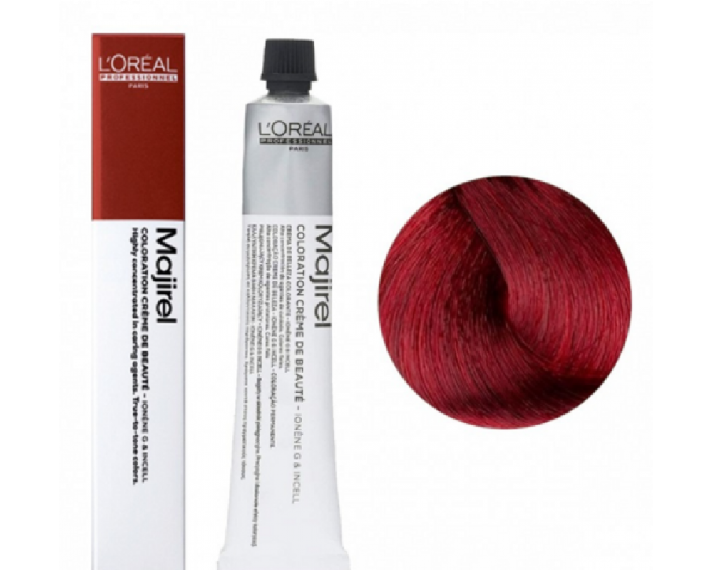 LOREAL MAJIREL თმის საღებავი 6.66