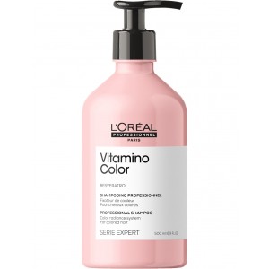 L’Oréal Professionnel შამპუნი შეღებილი თმის  500ml -  Serie Expert  Resveratrol Vitamino Color 