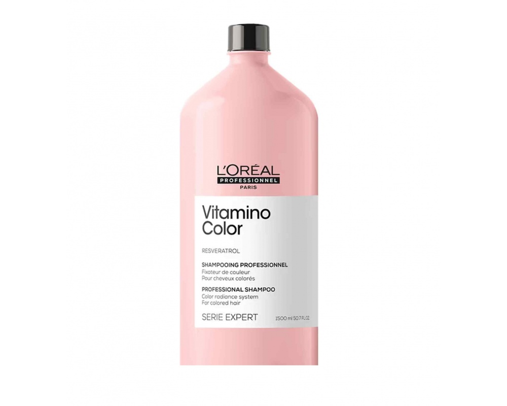 LOREAL SERIE EXPERT VITAMINO COLOR შამპუნი შეღებილი თმის 1500მლ