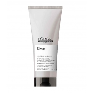 LOREAL SERIE EXPERT SILVER კონდიციონერი ჭაღარა თმის 200მლ