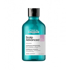 LOREAL SCALP ADVANCED შამპუნი მგრძნობიარე სკალპის 300მლ