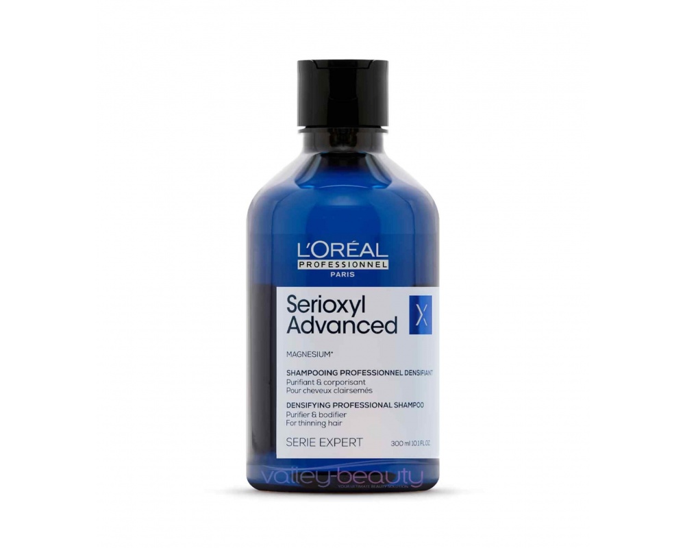 LOREAL SERIOXYL ADVANCED შამპუნი ცვენის საწინააღმდეგო 300მლ