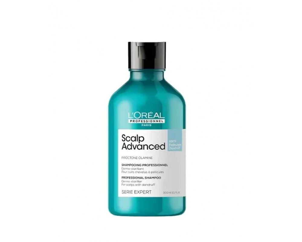 LOREAL SCALP ADVANCED შამპუნი ქერტლის საწინააღმდეგო 300მლ