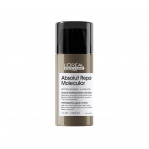 LOREAL SERIE EXPERT ABSOLUT REPAIR MOLECULAR ნიღაბი დასატოვებელი დაზიანებული თმის 100მლ